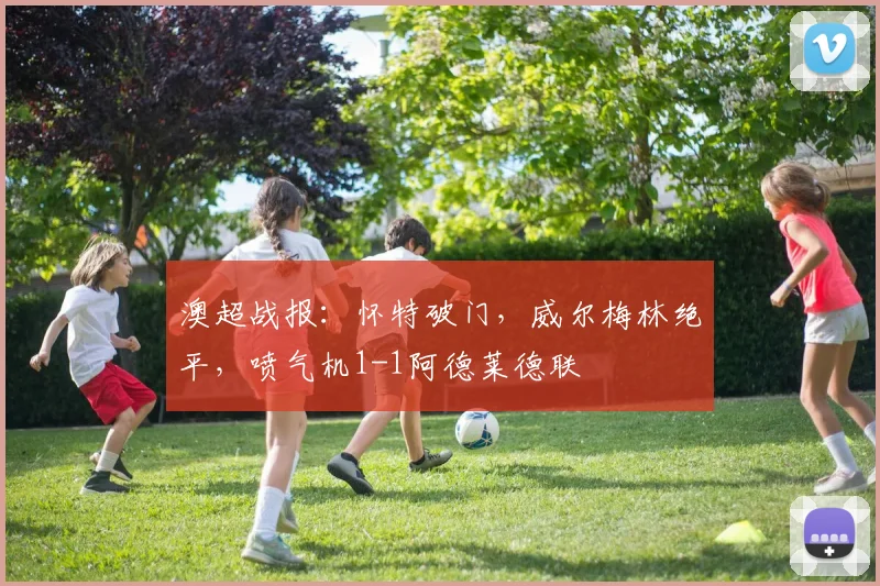 澳超战报：怀特破门，威尔梅林绝平，喷气机1-1阿德莱德联